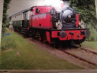 Fotobehang Op Maat Locomotief - Eigen Foto!